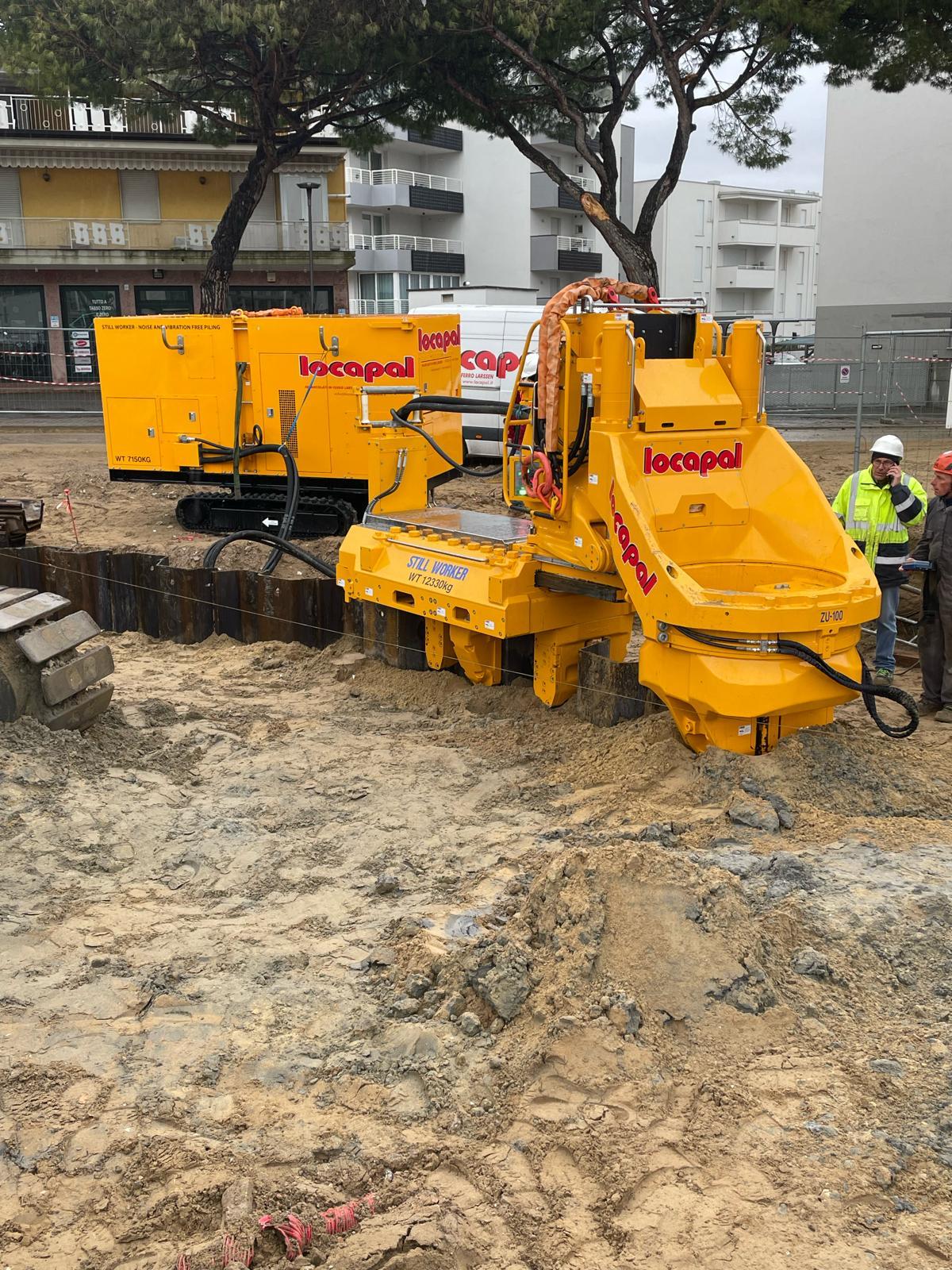 Locapal Still Worker, Power Pack and Crawler Pack. Italy